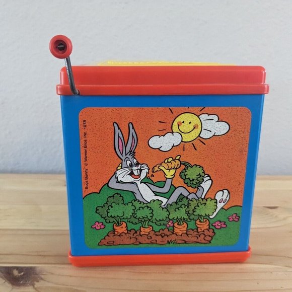 Vintage Mattel Bugs Bunny -Jack in the Box 1977 - Picture 5 of 11